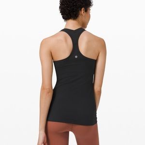 Black Lulu Racer back tank